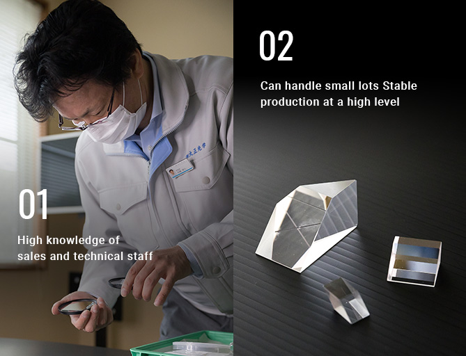 High knowledge of sales and technical staff